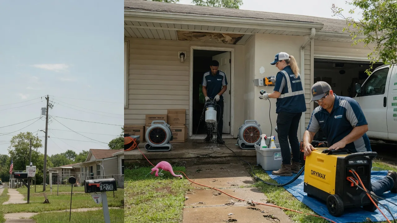 Storm Damage Water Removal in Lakeland, MI near me